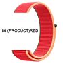 Qiman Nylon Iwatch Band Replacement Strap Nylon Loop Watch Band for Apple Watch Fabric Nylon Strap for Iwatch 7/6/5
