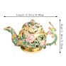 Qifu Small Jewelry Box Enamel Painting Variety of Styles Metal Jewelry Box