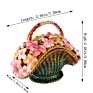 Qifu Small Jewelry Box Enamel Painting Variety of Styles Metal Jewelry Box