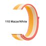 Qiman Nylon Iwatch Band Replacement Strap Nylon Loop Watch Band for Apple Watch Fabric Nylon Strap for Iwatch 7/6/5