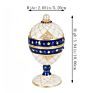 Qifu Small Jewelry Box Enamel Painting Variety of Styles Metal Jewelry Box