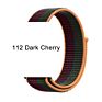 Qiman Nylon Iwatch Band Replacement Strap Nylon Loop Watch Band for Apple Watch Fabric Nylon Strap for Iwatch 7/6/5