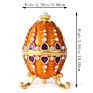 Qifu Small Jewelry Box Enamel Painting Variety of Styles Metal Jewelry Box