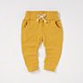 0-24M Baby Boy Pants Yellow with Pocket Long Baby Pants Unisex