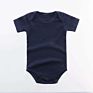 100% Cotton Blank Plain Baby Onesie Short Sleeve Boys Rompers White Rompers Onesie for Baby Boy Bodysuit Mameluco Del Be Be