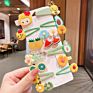 14 Pcs Girl Hair Clips Set Colorful Cartoon Fruit Flower Hair Clips for Girls Lovely Hairpins Barrettes Hair Accessories