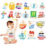 20Pcs or 32Pcs round Sticker Baby Month Growth Milestone Sticker Newest Printing Sticker