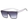 25737 Superhot Eyewear Futuristic Monolens Men Women Shield Sunglasses