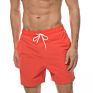 2 in 1 Quick, Dry Beach Men Board Shorts Swimwear Swimsuits Mens Swim Trunks Running Beach Shorts/