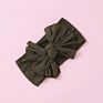 35 Colors Nylon Hair Accessories American Handmade Baby Kids Headwrap Elastic Bow Headband
