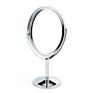 360 Degree Rotatable Metal Table Makeup Mirror Frame Desktop Vanity Mirror Make up Mirror 4 Inch Silver Rose Gold Round