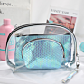 3 in 1 Mermaid Cosmetic Bag Makeup Organizer Pouch Pvc Waterproof Washbag Beauty Lady Handbag Makeup Storage