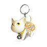 3D Cartoon Dolls Cat Anime Key Ring Cute Simons Cat Keychain Women Metal Alloy Key Chain Simons Cat Keyring