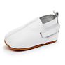 3Lb007 Stock -Selling Genuine Leather Baby Boy Toddler Shoes, Faux Suede Soft Sole Baby Shoes