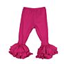 40 Colors Baby Girls Icing Ruffle Pants Kids Triple Ruffle Pants for Autumn