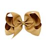 4 Inch 40 Plain Colors Yellow Kids Grosgrain Ribbon Hair Bows Hairbows with Alligator Clips Boutique for Girls 612