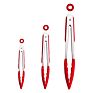 7,9,12 Inches Kitchen Gadgets Utensil Set Locking Tongs Bbq Grill Accessories Oven Baking Tools Cooking Silicone Tongs