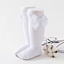 7 Color Spring Bow Knee High Socks Baby Girls Socks