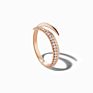 925 Sterling Silver Jewelry Women Pave Diamond Cz Finger Ring