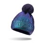 A2276 in Stock Gold Stamp Parent-Child Hat Sequin Shiny Cap Warm Caps Knitted Pom Pom Beanies Hats