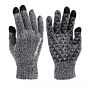 Acrylic anti Slip Work and Running Magic Gloves Touch Screen Men Warm Stretch Knitted Wool Mitten and Gloves