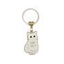 Alloy Kitten Keychain Good Lucky Drip Kitten Ladies Bag Pendant Charm Couple Jewelry Keychain Unisex.