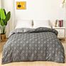 American Style Microfiber Blush Duvet Cover Quilt Cover Three Pieces Set Bedding Set