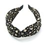 Animal Print Knotted Elastic Headband Womens Headbands Hair Accessories for Girls