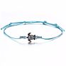Anklet Bracelet Jewelry Simple Single Wax Rope Antique Charm Sea Turtle Anklet