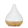 Aromatherapy Machine 400Ml with Bamboo Grain with 7Led Night Light Support with Essential Oil Design Humidifier