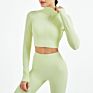 Arrical Women Jacket Running Gym Tops Ladies Tight Sports Jacket Cropped