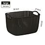 Au Cat Hljj1193 Manufacture Plastic Laundry Basket Foldable Professional