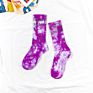 Autumn and Tube Socks Couple Cotton Tie Dye Socks