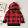 Autumn Sweatshirts for Girls Plaid Children Sweater Kids Pullover Toddler Hoodies Baby Outerwear