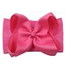 Baby 6 Inch Grosgrain Ribbon Big Bow Hair Band Soft Elastic Nylon Headband Baby Turban for Kids Headwrap Baby Hair Accessories