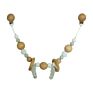 Baby Stroller Chain Silicone Wood Teether Silicon Baby Products Teething Necklace for Babies
