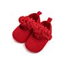 Beautiful 0-1-Year-Old Bow Dress Baby Crib Shoes Princess Girl Toddler Shoes Soft Sole