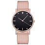 Black Mesh Band Watches Bling Dial Women Hand Watches Woman Watch