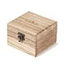 Bobo Bird Black Wood Watch Stainless Steel Auto Date Watches for Men