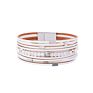 Bohemian Ethnic Style Jewelry Multi Layer Leather Wrap Bracelet Retro Exquisite Crystal Beads Leather Wrist Bands Bangle