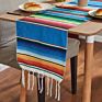 Boho Ethnic Style Beach Blanket Beach Towel Tassels Throw Rug Mexican Style Picnic Blanket Handmade Striped Tablecloth