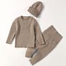 Born Baby Boy Knit Cardigan Outwear Outer Pants Hats in Sets 0-1Years Kids Cardigan Sweater Coat Baby Cloths Sweater Sets