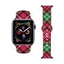 Buffalo Plaid Printed Strap for Apple Watch Bands Silicone, Replacement Designer Sports Band for Iwatch Bands 41Mm 45Mm