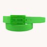 Candy Colors Silicone Kids Belts, Cute Design Plastic Buckle Belts