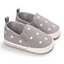 Canvas Stars Print First Walker Slip on Loafers Baby Casual Shoes