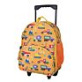 Cartoon School Backpack Bags Kids with Trolley Cute Pink Kids Trolley School Bag for School and Overnight Travel