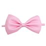 Cat Bows Pet Accessories Puppy Print Solid Dog Bow Collar