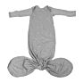 C'dear Newborn Modal Nightgown Long Sleeve Knotted Baby Sleeping Bags Baby Gown
