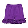 Children Clothes No Moq and Rts Cotton Baby Girl Clothes Icing Ruffle Shorts Stock Solid Color Kids Girls Shorts
