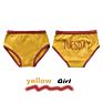 Children's Underwear Boys Girls One Week 7 Days Cartoon Letter Combed Cotton Multi Color Cantrast Color Binding Briefs